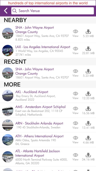 AtAirports - airport maps screenshot 2