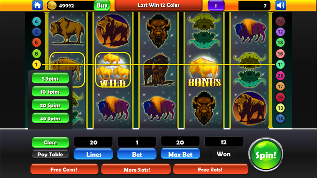 Slots: Buffalo Moon Casino(圖3)-速報App