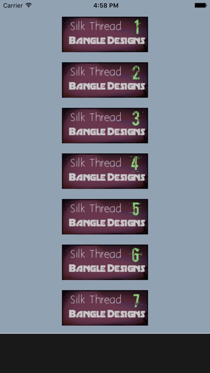 Silk Thread Bangle Designs