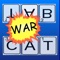 Inspired by combining the simple card game WAR and the word game SCRABBLE®