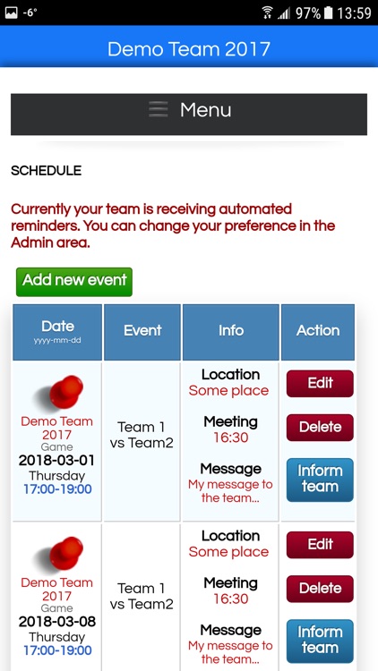 MyTeamBud - Lite screenshot-4