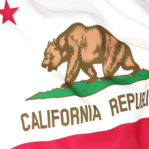 California Flag Stickers