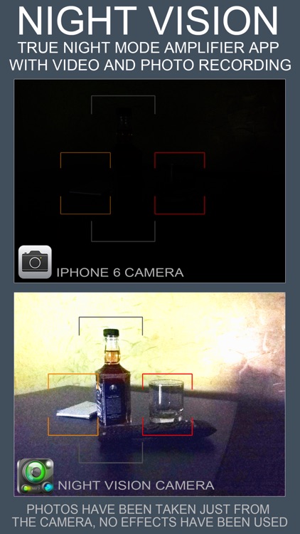 Night Vision (True night mode amplifier video app)