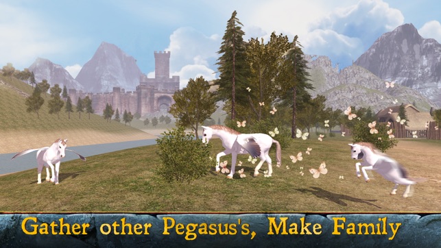 Flying Pegasus: Magic Horse Simulator 3D Full(圖2)-速報App