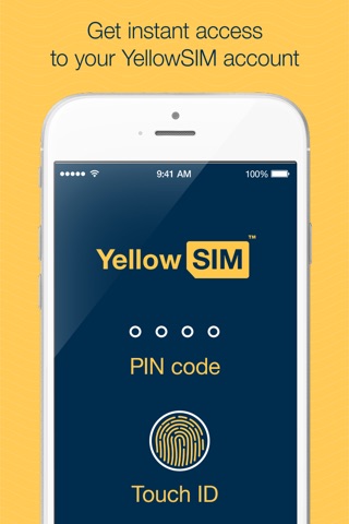 YellowSIM screenshot 2