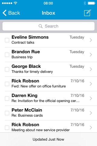 Cisco Business Class Email screenshot 3
