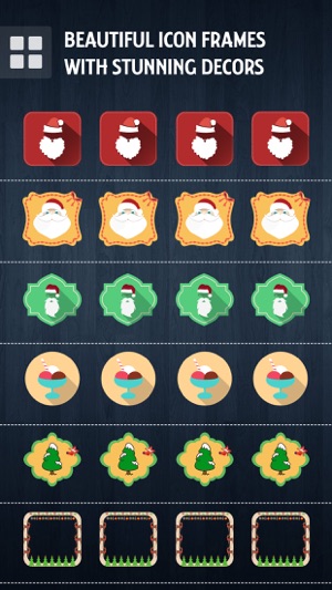 Christmas Screen Builder - Icon Skins Maker(圖3)-速報App