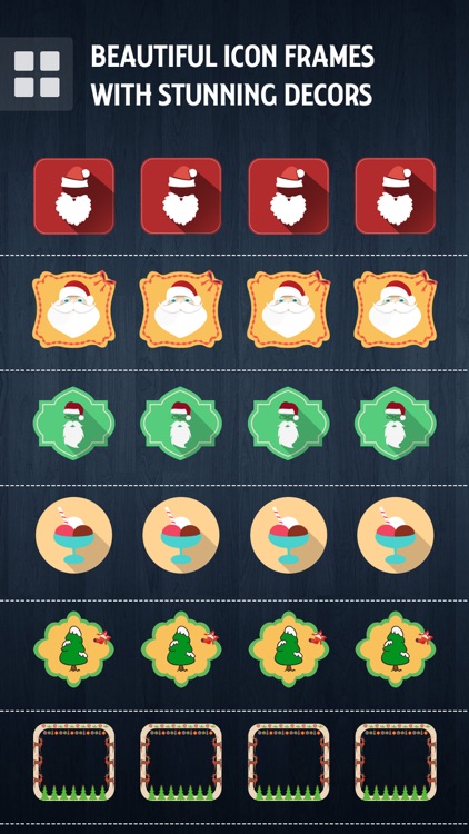 Christmas Screen Builder - Icon Skins Maker