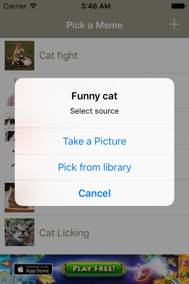 Funny Cat Make Memes - meme generator with funny cats, create your kitten memes screenshot 4