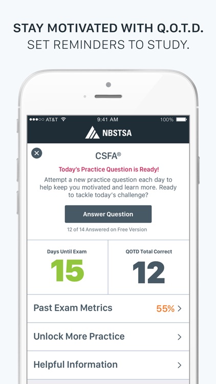 Official NBSTSA CSFA Exam Prep screenshot-4