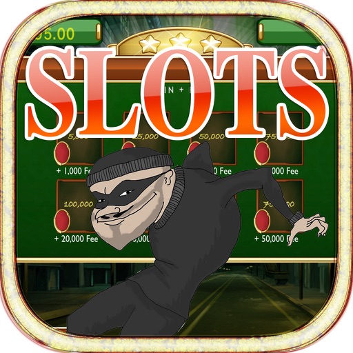 Thief Man Slots Machine - Best Play Slots Machine iOS App