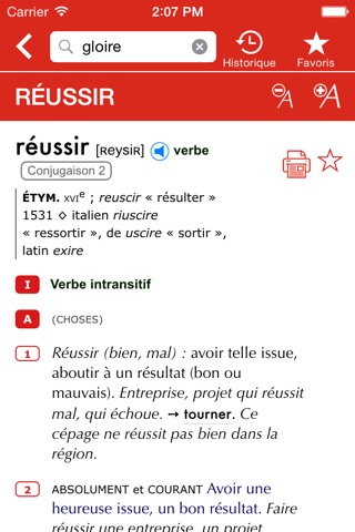 Dictionnaire Le Petit Robert screenshot 2