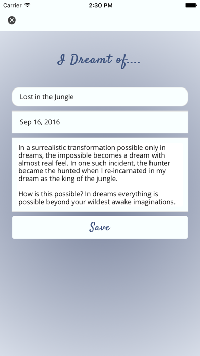 How to cancel & delete Dreams Journal from iphone & ipad 3
