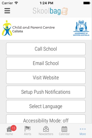 Child and Parent Centre Calista - Skoolbag screenshot 4