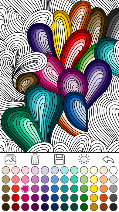 How to cancel & delete Mindfulness coloring - Anti-stress art therapy for adults (Book 1) from iphone & ipad 3