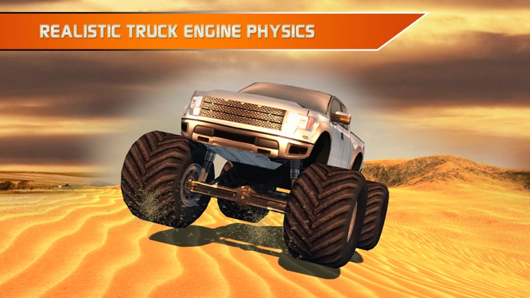 4x4 offroad monster truck - police car driving 3D screenshot-3