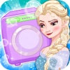 艾莎洗衣服 - 公主的生活日记
