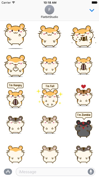 Hamster Stickers