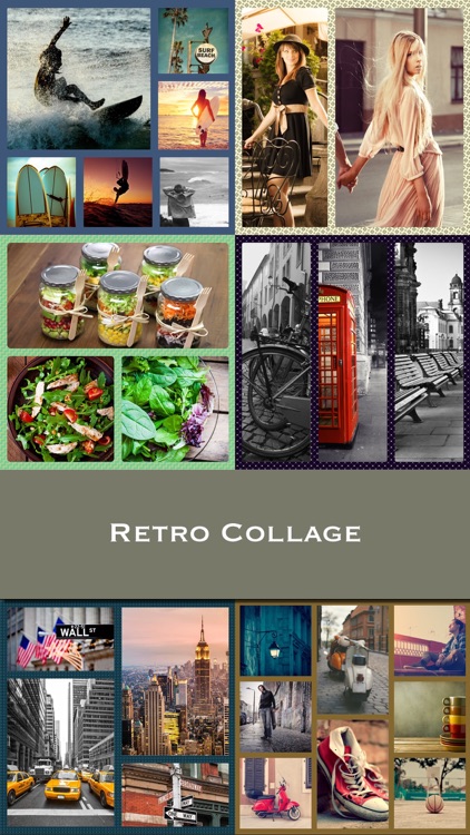 Retro Collage Frame Editor screenshot-4