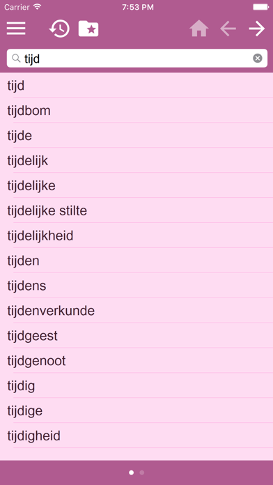 Spaans Nederlands Woordenboek screenshot 3