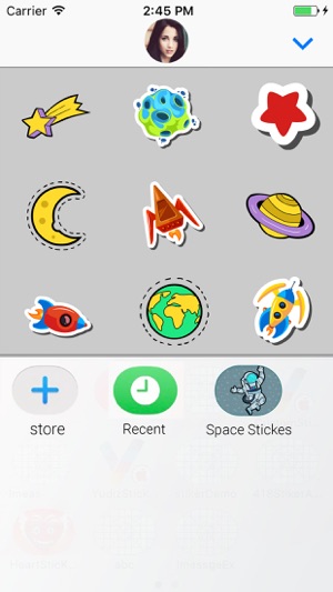 Scifi : Space Animated Sticker(圖4)-速報App