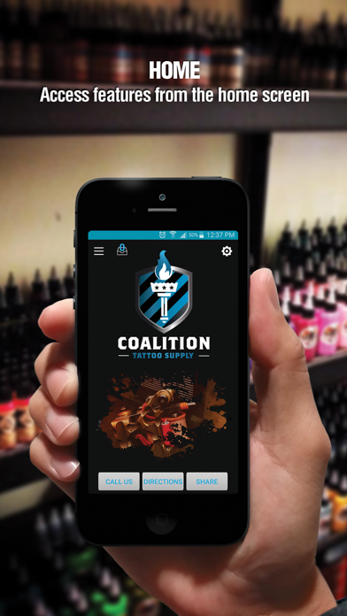 How to cancel & delete Coalition Tattoo Supply from iphone & ipad 1