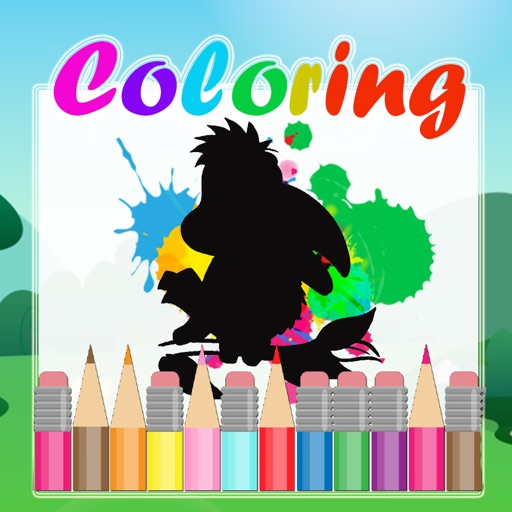Kids Paint Coloring Game for Toucan Sam Birds