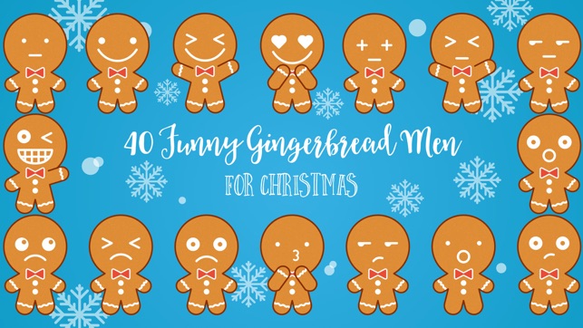 Gingerbread Man Emojis