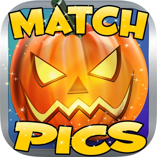 Halloween Play Kids Match Pics