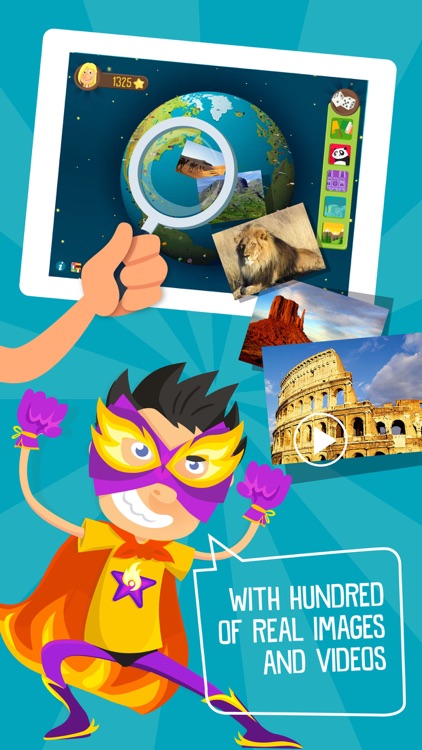 Atlas 3D for Kids – Games to Learn World Geography