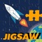 Spaceship Sliding Jigsaw Puzzle for Adult and Kids