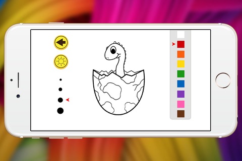 dinosaur coloring book for kid screenshot 3