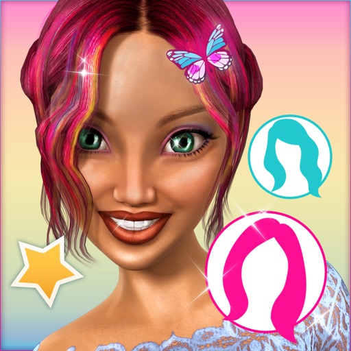 dato pad tilfredshed Cute Hairstyles for Girls: Virtual Hair Salon Makeover Game & Photo Montage  App by Predrag Kolarevic