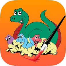 Activities of Dinosaur Coloring Book Dino drawing painting Game