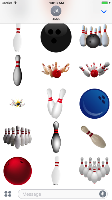 Bowling Stickers! screenshot 3