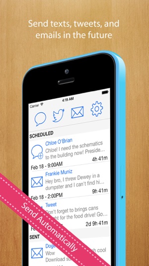 Later - Automatically Text, Tweet and Email Scheduling For A(圖1)-速報App