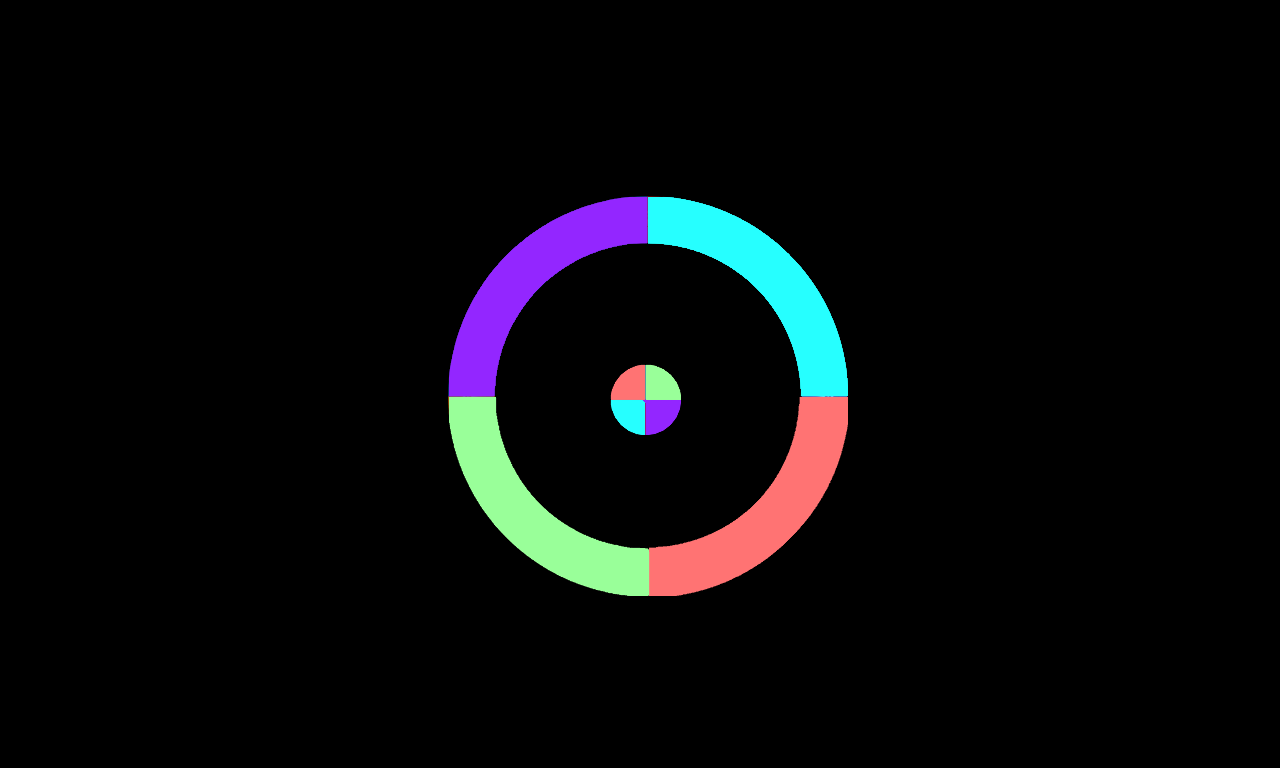 Color Twin! : Update Color Switch Version - New happy jump change match wheel 3 games !