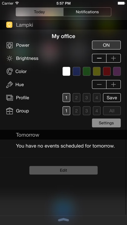 Lampki - smart bulbs controller for MiLight screenshot-4