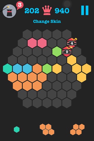 Block Puzzle Hexagon - Crazy Hextris Tangram HD Logic Grid 101010 Revenge Deluxe Hex Game screenshot 2