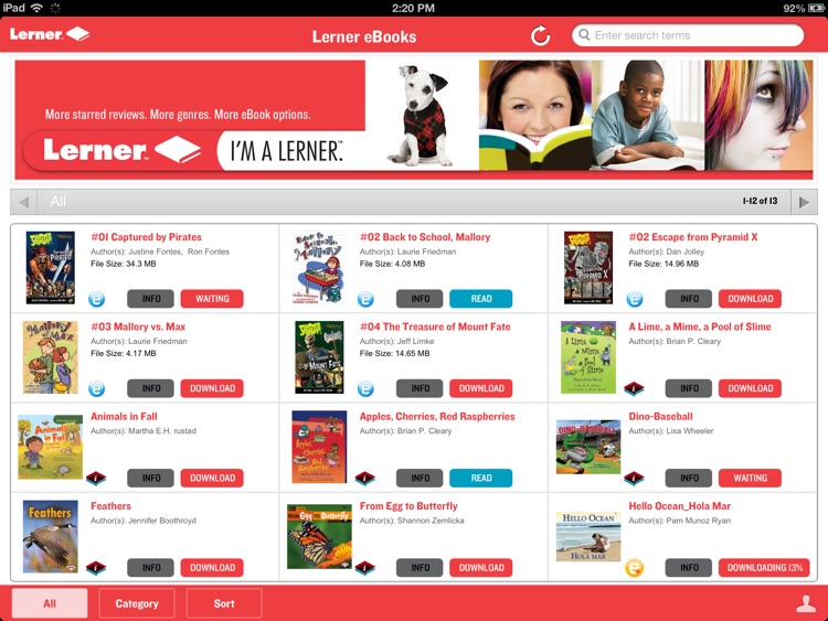 Lerner Digital eReader