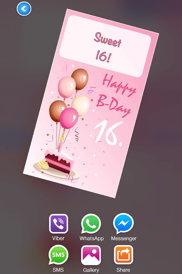 Happy Birthday Card Maker Free–Bday Greeting Cards screenshot 3