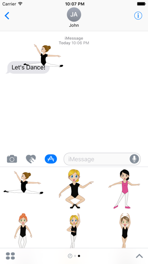 Dance Stickers