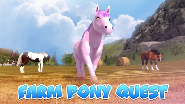 Farm Pony Simulator: Animal Quest 3D Full(圖1)-速報App