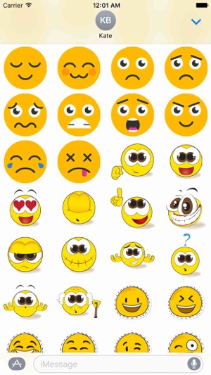 Funny Smileys Sticker Pack!(圖2)-速報App