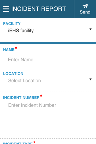 iEHS Incident Report screenshot 2