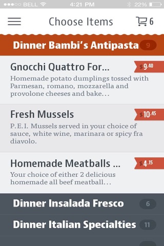 Bambinelli's Italian Restaurant screenshot 3
