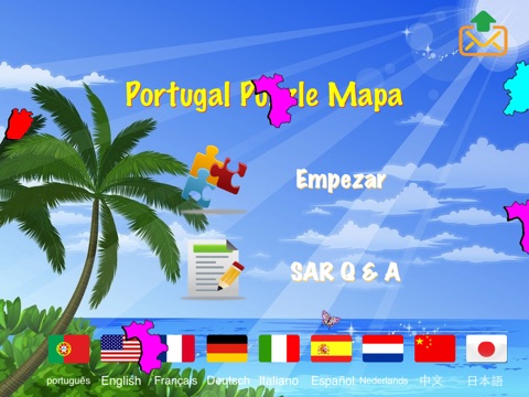 Portugal Puzzle Map screenshot 3