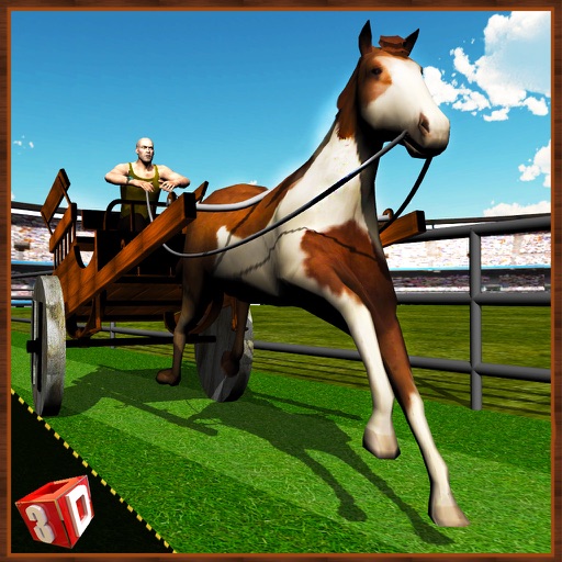 Horse Cart Racing Simulator – Race buggy on real challenging racer track Icon