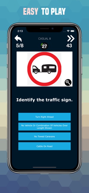 Traffic Sign Quiz: Road Trivia(圖4)-速報App