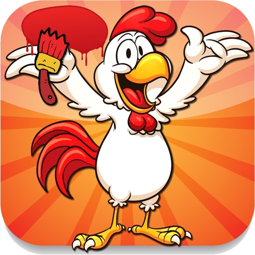 Drawing For Kid Game Chicken iOS App
